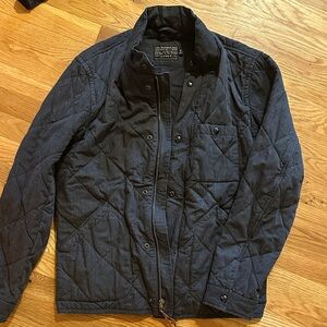 Jcrew Sussex Men's Quilted Jacket - Grey